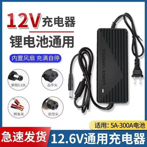 保路途12V锂电智能充电器