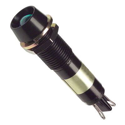 6092222120【LED PNL MT 9MM 6V BLACK GREEN】