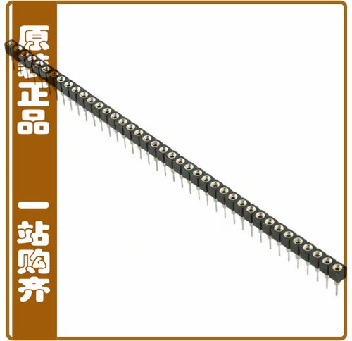 40-0518-10【CONN SOCKET SIP 40POS GOLD】