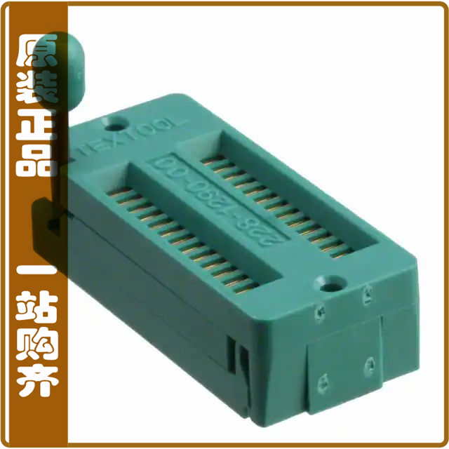 228-1290-00-0602J【CONN IC DIP SOCKET ZIF 28POS GLD】 电子元器件市场 蓝牙模块 原图主图