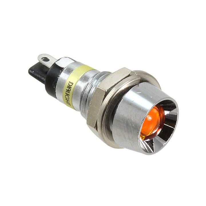 6072312110F【LED PNL IND 7MM YLW RECESS】