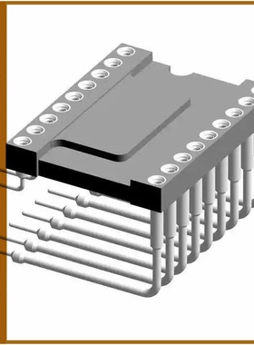 299-83-618-10-002101【CONN IC DIP SOCKET 18POS GOLD】
