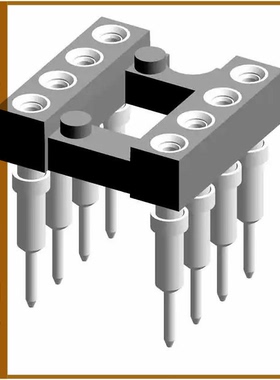 612-83-308-41-001101【CONN IC DIP SOCKET 8POS GOLD】