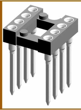 122-83-308-41-001101【CONN IC DIP SOCKET 8POS GOLD】