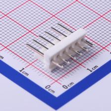 M2545V-06P 线对板/线对线连接器 2.54mm 1x6P 直插