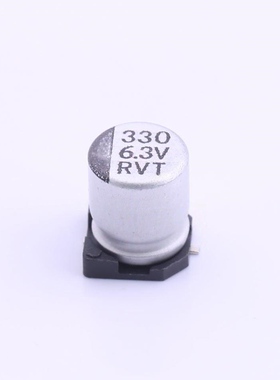 RVT0J331M0607 (330uF ±20% 6.3V) 贴片型铝电解电容