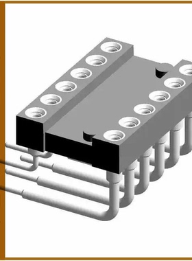 299-87-312-11-001101【CONN IC DIP SOCKET 12POS GOLD】