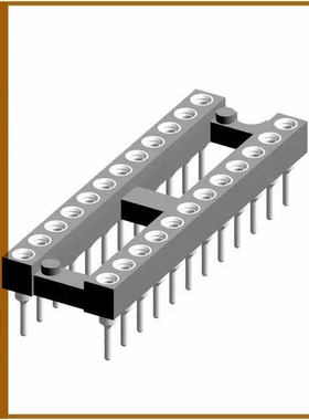 110-87-324-41-005101【CONN IC DIP SOCKET 24POS GOLD】