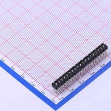 12251220ANG0S115001 排针 2.54mm 2x20P 直插 方针