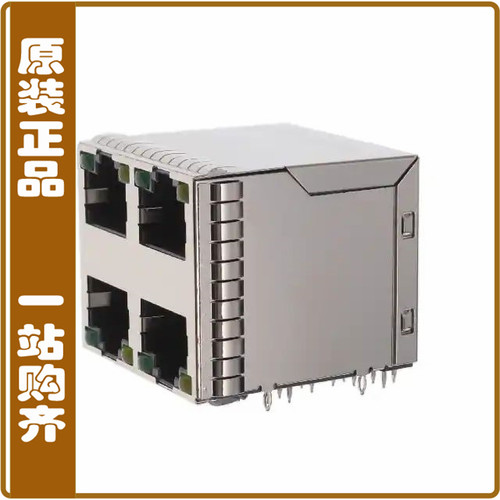 RJSGE4887441【8P8C, CAT5E, PRESSFIT, 2X2 STACK】