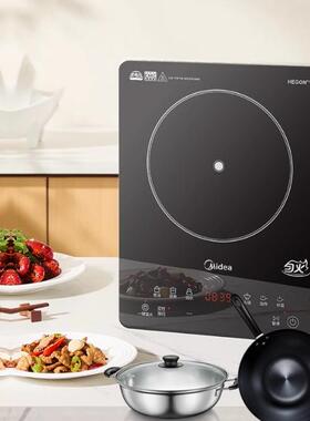 美的电磁炉MC-22RB20大面板一体定时预约匀火汉森五代防爆防水