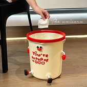 高颜值垃圾桶压盖2026新款 大容量家用卧室厨房客厅卫生间宿舍纸桶