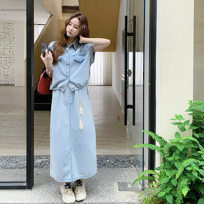 款号7738牛仔套装P165K238,女装职业装,浙宝173（原浙宝279）