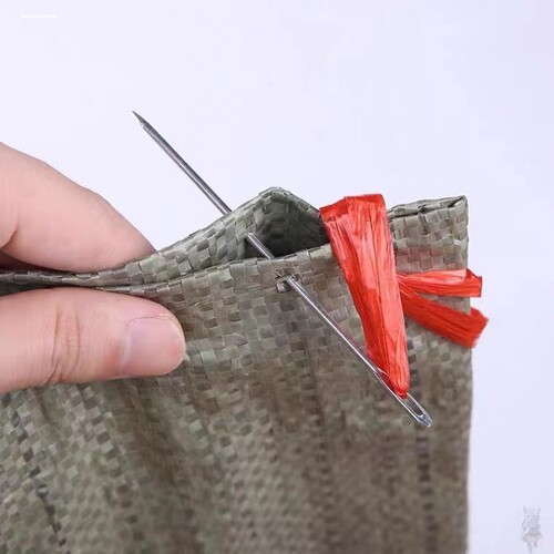 缝包针大号麻袋针缝包针物流打包蛇皮编织袋麻绳装订14cm加粗大孔