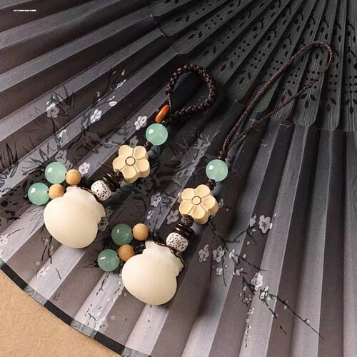 【财源滚滚】钱袋手机链挂件挂饰手机挂绳菩提高档福袋潮