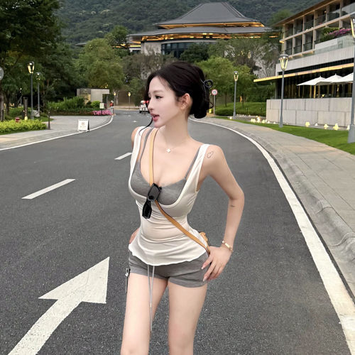 纯欲绝美套装辣妹穿搭一整套女
