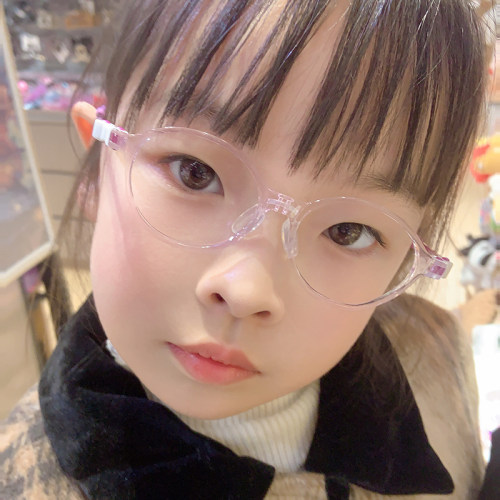 镜腿任意弯折儿童眼镜tr硅胶男女