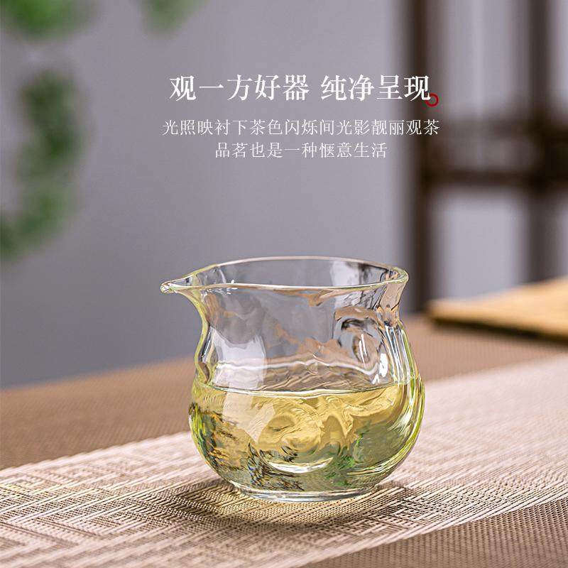 耐热玻璃公道杯 金蟾公杯 多棱纯手工玻璃茶海新款功夫茶具分茶器,餐饮具,公道杯,淘宝优惠券,粉丝福利购,淘宝优惠卷