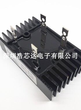 全新单相整流桥150A QL150A1600V QL150-16 整流模块 自带散热器