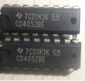 全新 CD4052BE HEF4052BP多路复用器 直插DIP16