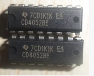 全新 CD4052BE HEF4052BP多路复用器 直插DIP16