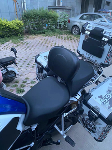 适合宝马R1200GS 1250gs水鸟 ADV/RT 驾驶员改装靠背坐垫可调靠背