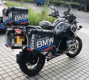 适用 R1250GS R1200GS ADV铝合金三箱贴纸适合原厂箱反光防水耐磨