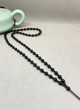 BOYI【深邃】玉坠挂绳吊坠绳项链绳玛瑙手工编织玉佩挂坠绳男女款