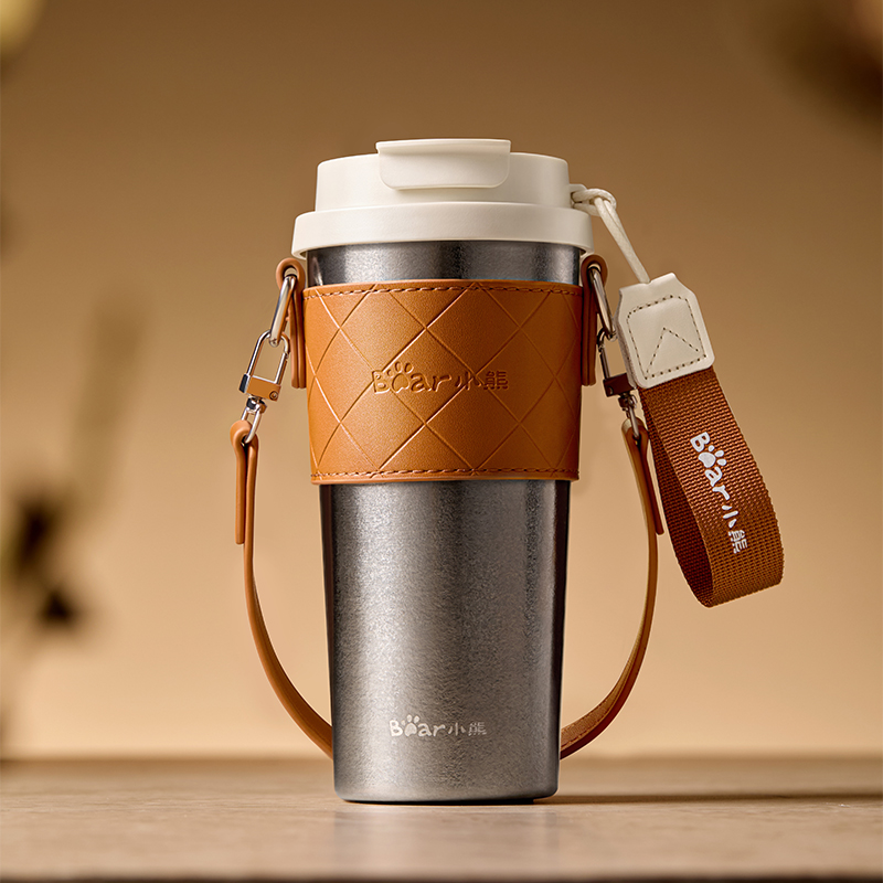 【U先试用】小熊纯钛保温杯咖啡杯钛杯