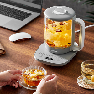 小熊养生壶家用多功能恒温煮茶器办公室小型茶壶花茶煮茶壶烧水壶