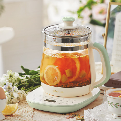 小熊养生壶316L家用多功能保温煮茶器办公室小型中药煮茶壶烧水壶