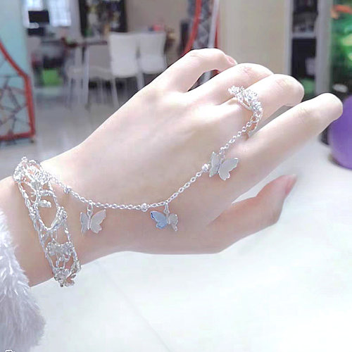 古风手镯女中国风手链汉服开口