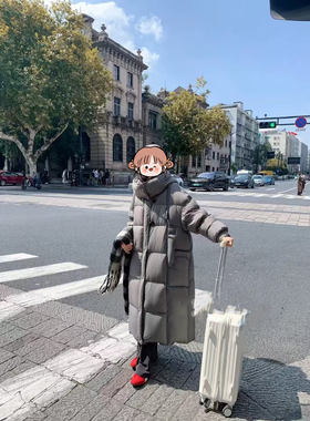 H99112加厚加长保命被子白鸭绒羽绒服2024新款