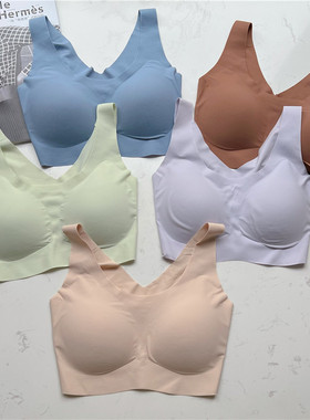 u家云朵bras内衣无痕无钢圈背心文胸舒适女士胸罩娜娜款