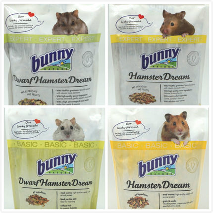 德国bunny仓鼠粮食无合成粮侏儒粮金丝熊营养主粮专家版饲料用品