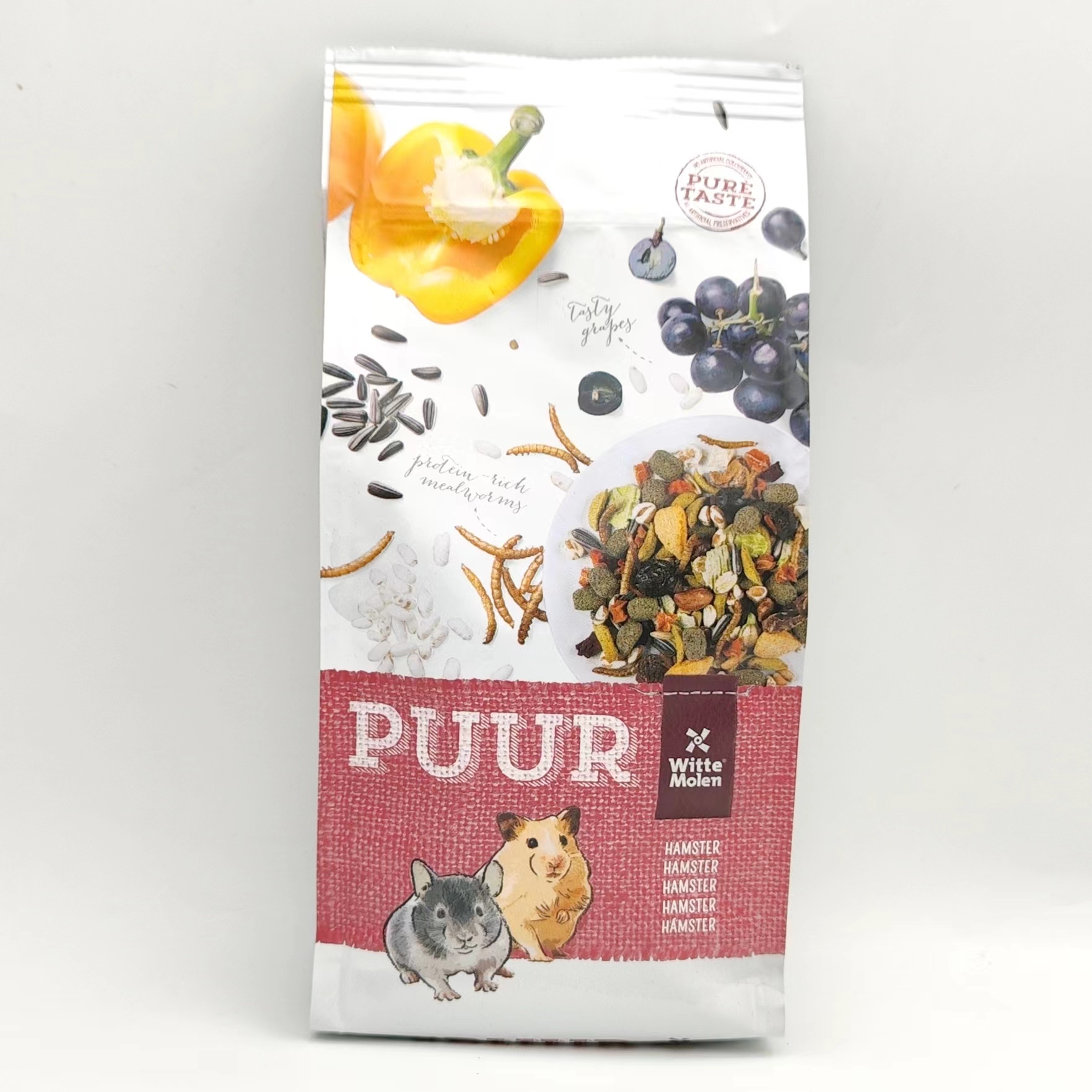 荷兰进口维特魔轮熊粮金丝熊主粮高纤壮骨仓鼠粮食物饲料用品