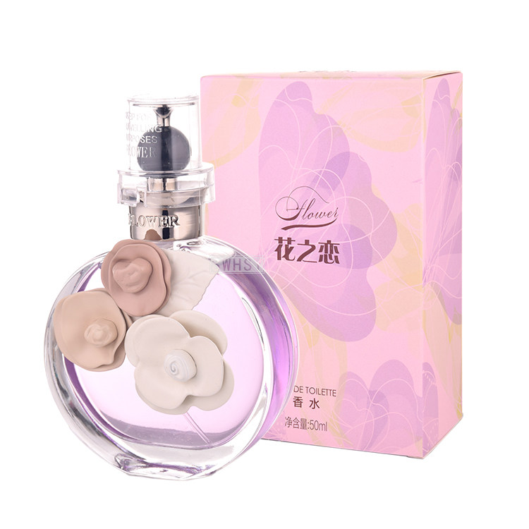 送同款试用 菲兰花之恋蝶舞香水花香持久清新自然迷人女士 50ml
