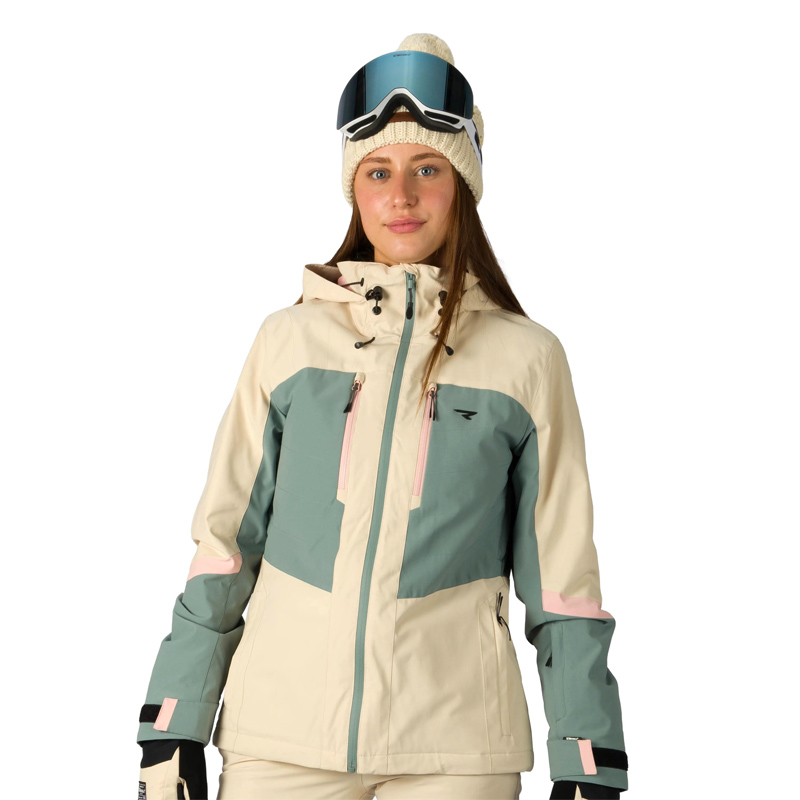 原单25/26季户外专业双板滑雪夹克女单板防水抗寒保暖登山服20K