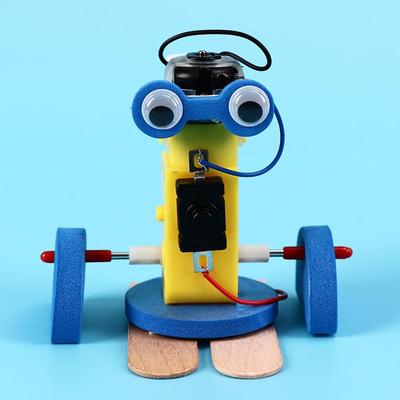 diy双足漫步机器人手工科学实验
