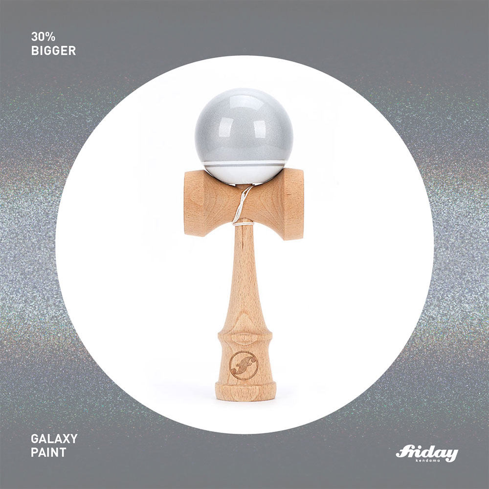 FRIDAY 珍宝系列 加大号 星河灰 炫光漆 剑玉 剑球 kendama