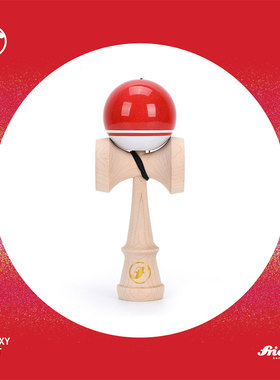 FRIDAY 星河系列 红色 炫光漆 枫木 轴承 剑玉 剑球 KENDAMA