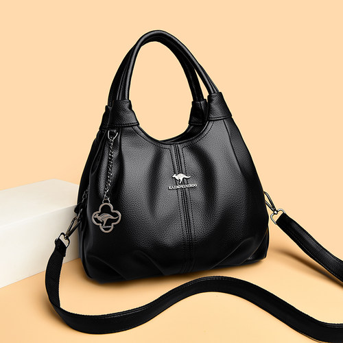 女士真皮腋下包2025新款