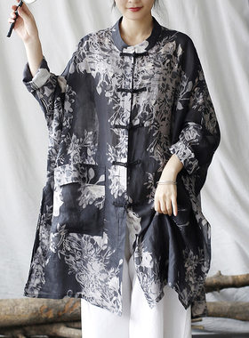 黑色薄款日常可穿太极服女新款女夏季太极拳练功服太极单件上衣女