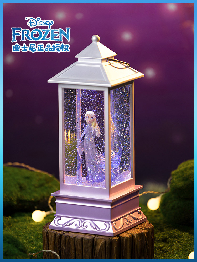 냉동 엘사 공주 회전 엘사 눈송이 뮤직 박스 뮤직 박스 크리스탈 볼 어린이와 소녀 선물