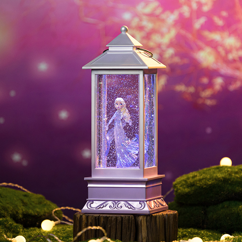 冰雪奇缘爱莎公主音乐盒可旋转