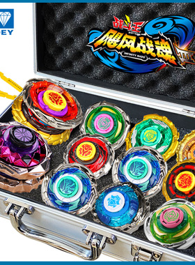 正版奥迪双钻飓风战魂3战斗王陀螺6玩具改装合体裂变烈风圣翼S男