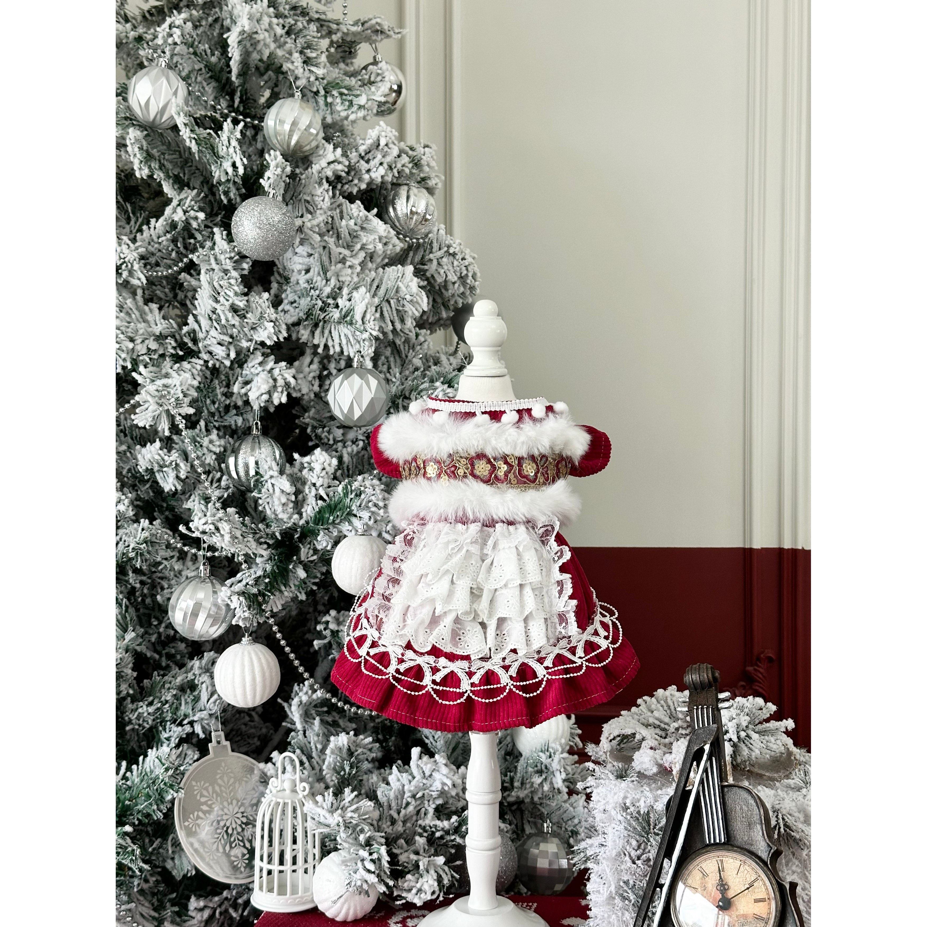 AW红色灯芯绒氛围感宠物衣服小猫咪金渐层美短蓝猫过年红红火火衣