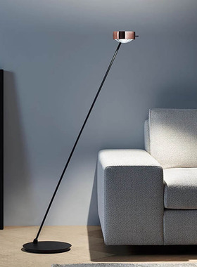 品质Occhio极简客厅落地灯设计师书房卧室沙发旁手势感应调光灯具
