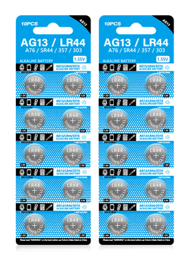 LR44纽扣电池AG13防潮箱专用A76电子手表玩具CR1632自拍杆CR2032支架遥控器CR1620通用圆形钮扣电池