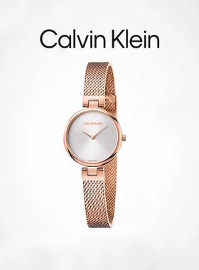 CK手表女小众轻奢时尚简约设计石英防水瑞士官方原装腕表新款